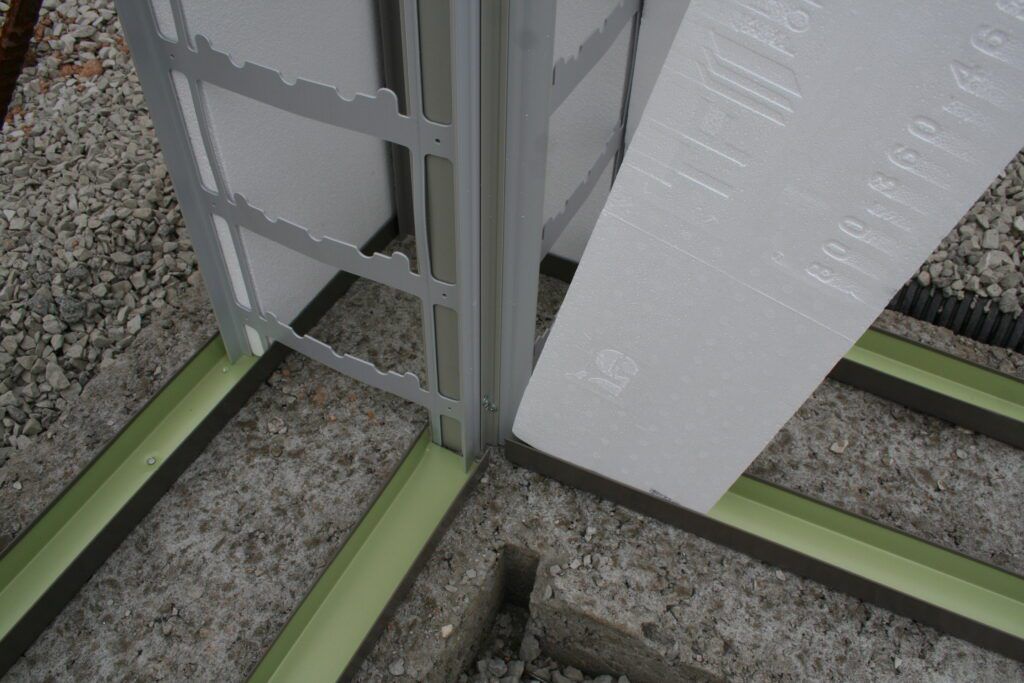 Molded EPS panels and studs
